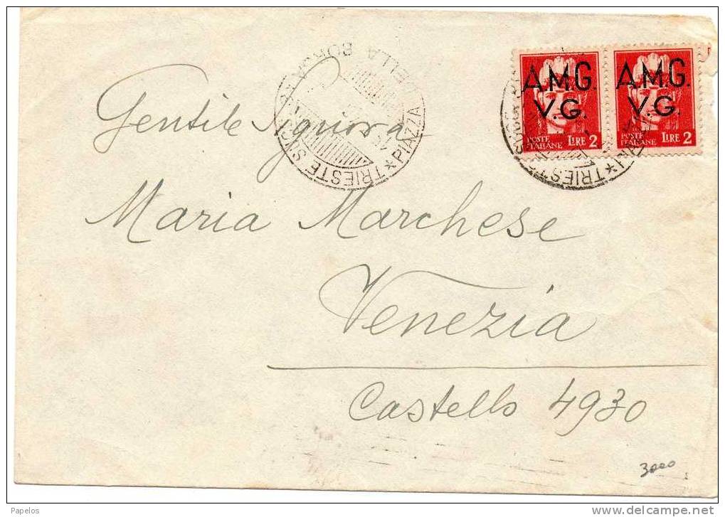 LETTERA TRIESTE - Storia Postale