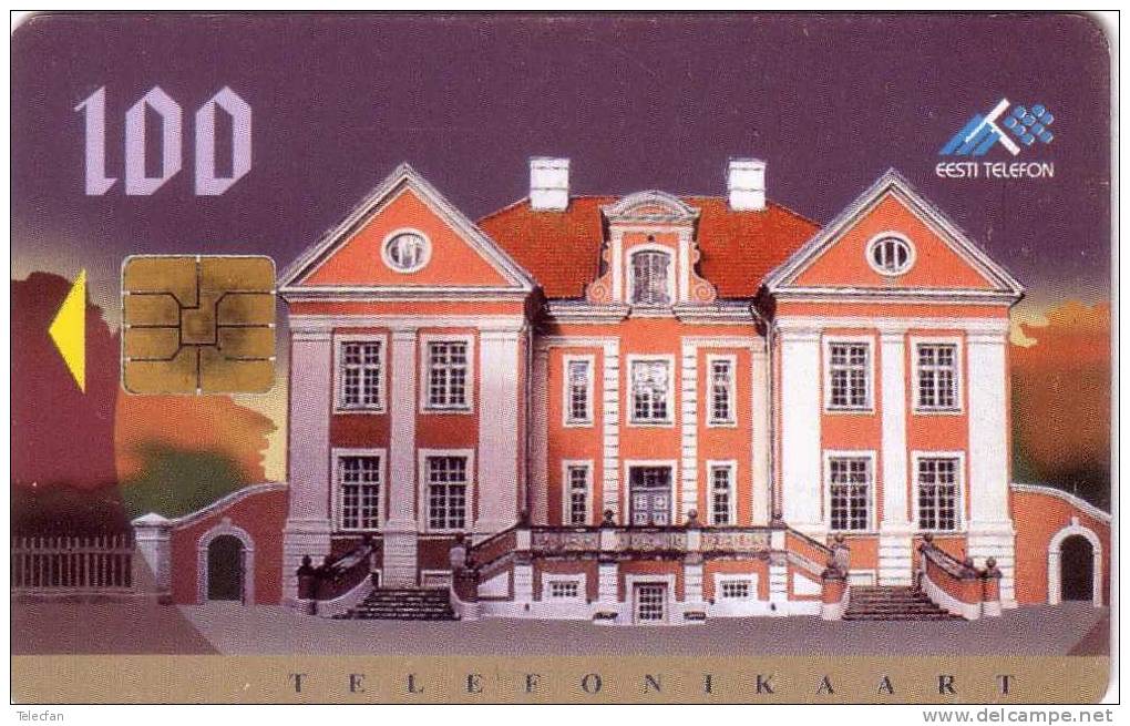 ESTONIE CHATEAU CASTEL PALMSE 100U 10000 EX SUPERBE  TRES RARE - Estonia