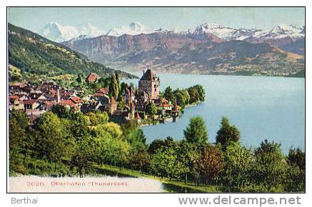 SUISSE BE - Oberhofen (Thunersee) - Oberhofen Am Thunersee