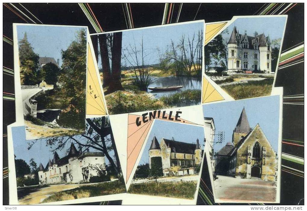 37 - Genille - Multi Vues - Genillé