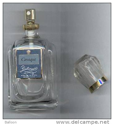 Eau De Parfum - COSAQUE - Maison Galimard - Frascos (vacíos)