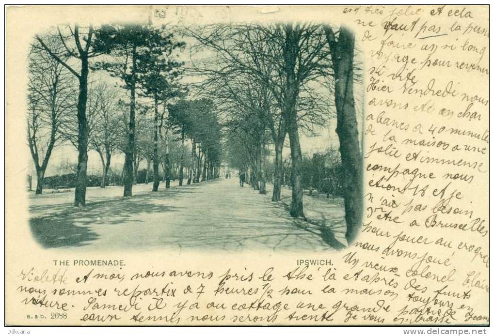 Ipswich - The Promenade -1902 - Ipswich