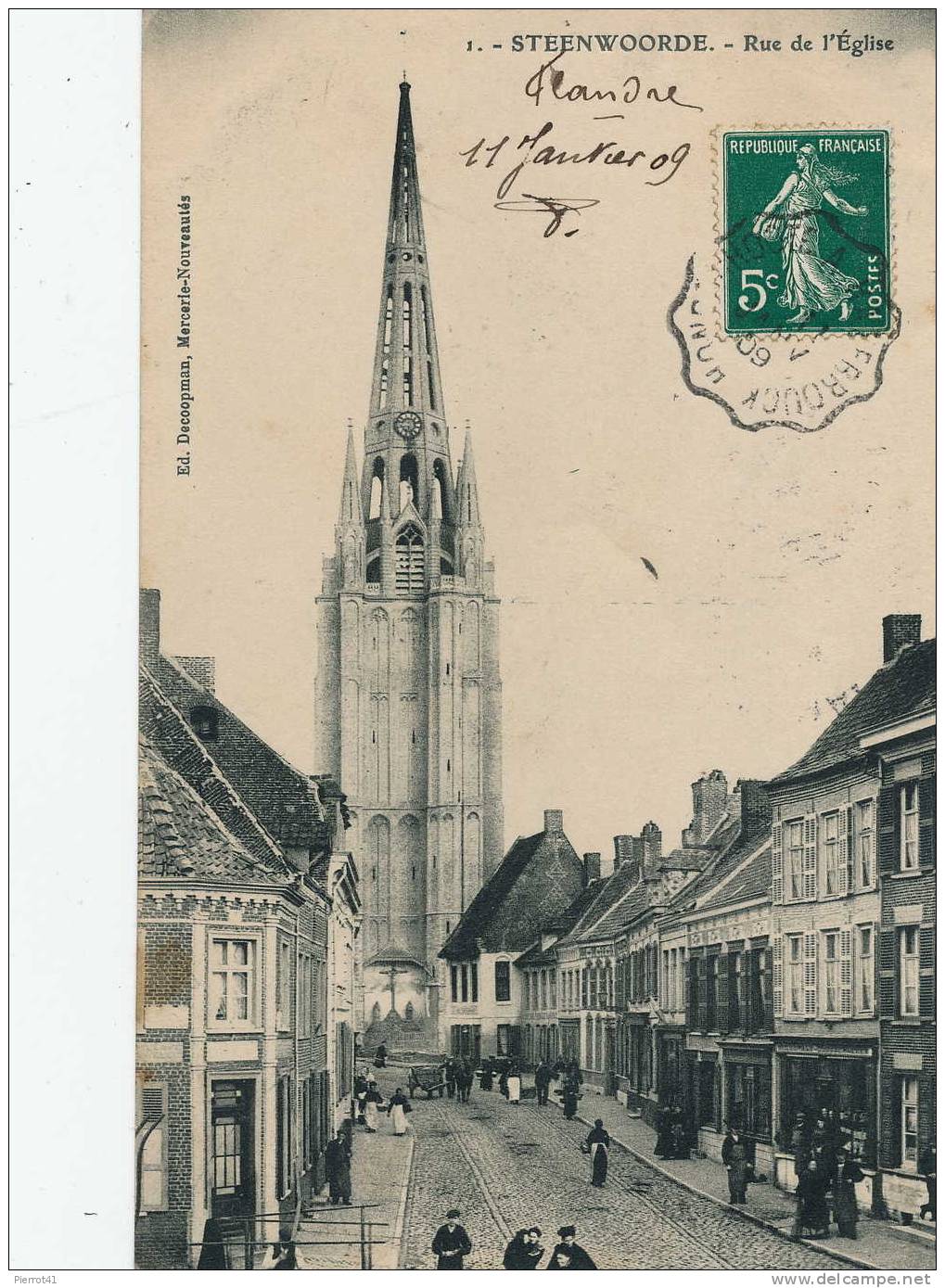 STEENWOORDE - Rue De L'Église - Steenvoorde