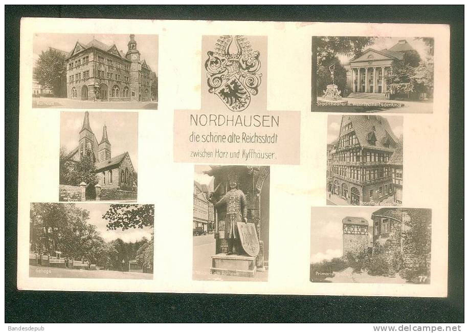 Allemagne - NORDHAUSEN - Dis Schöne Alte Reichsstadt Zwischen Harz Und Kyfhäuser ( Multivues Trinks ) - Nordhausen