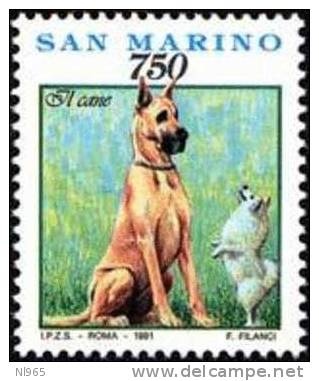 REPUBBLICA DI SAN MARINO - ANNO 1991 - VITA QUOTIDIANA - ANIMALI - NUOVI MNH ** - Ungebraucht