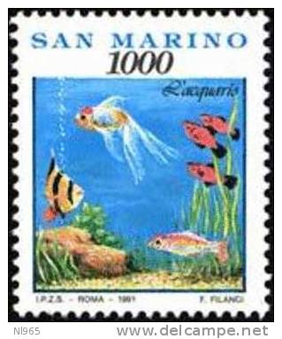 REPUBBLICA DI SAN MARINO - ANNO 1991 - VITA QUOTIDIANA - ANIMALI - NUOVI MNH ** - Unused Stamps