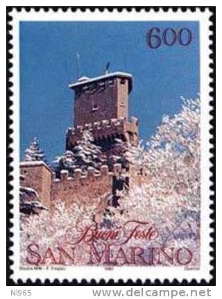 REPUBBLICA DI SAN MARINO - ANNO 1991 - NATALE - NUOVI MNH ** - Unused Stamps