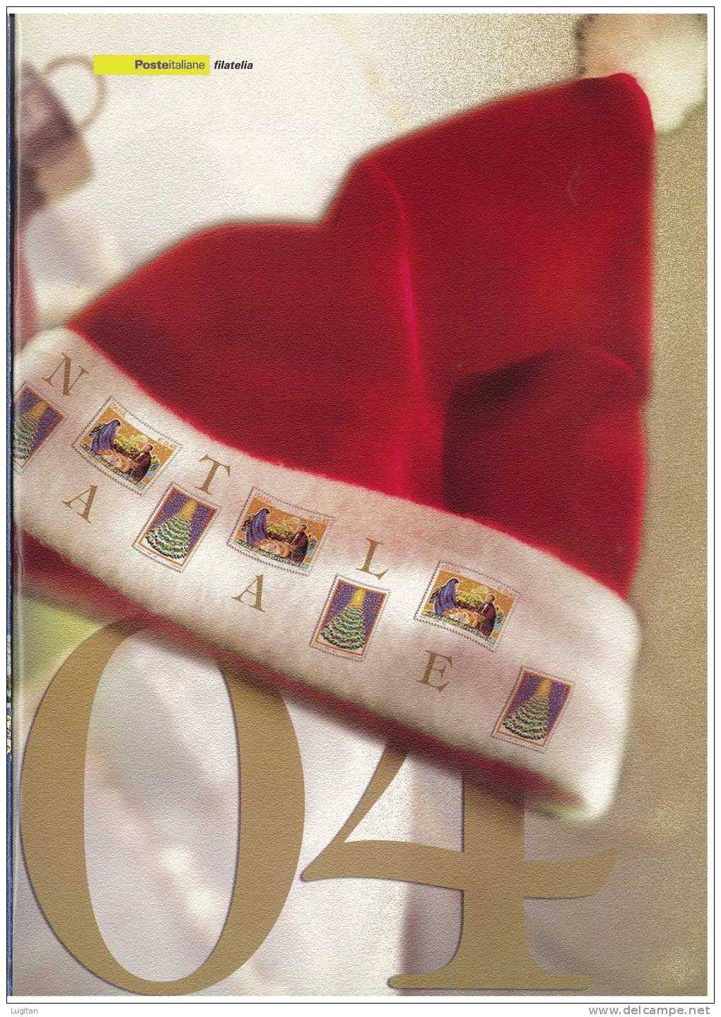 FOLDER - NATALE 2004 ANNO 2004   PREZZO DI COPERTINA € 12,00 - ITALIA REPUBBLICA - Folder