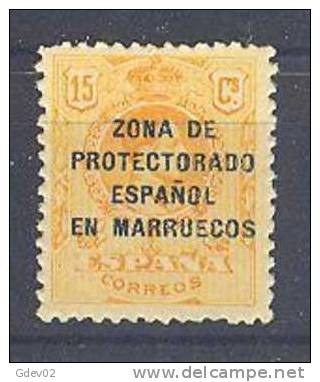 MA61-l32431TAN.Maroc.Maro Cco.MARRUECOS   ESPAÑOL.  1916/0  (Ed 61** )sin Fijasellos.LUJO - Nuevos