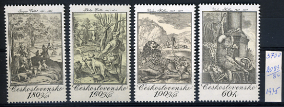 1975 - CECOSLOVACCHIA - TCHECOSLOVAQUIE - Yv. Nr. 2083/86 - MNH - Neufs