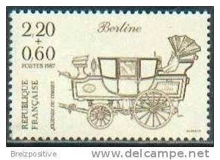 France 1987 (YT 2468) - Berline Postale / Postal Stagecoach - MNH - Stage-Coaches