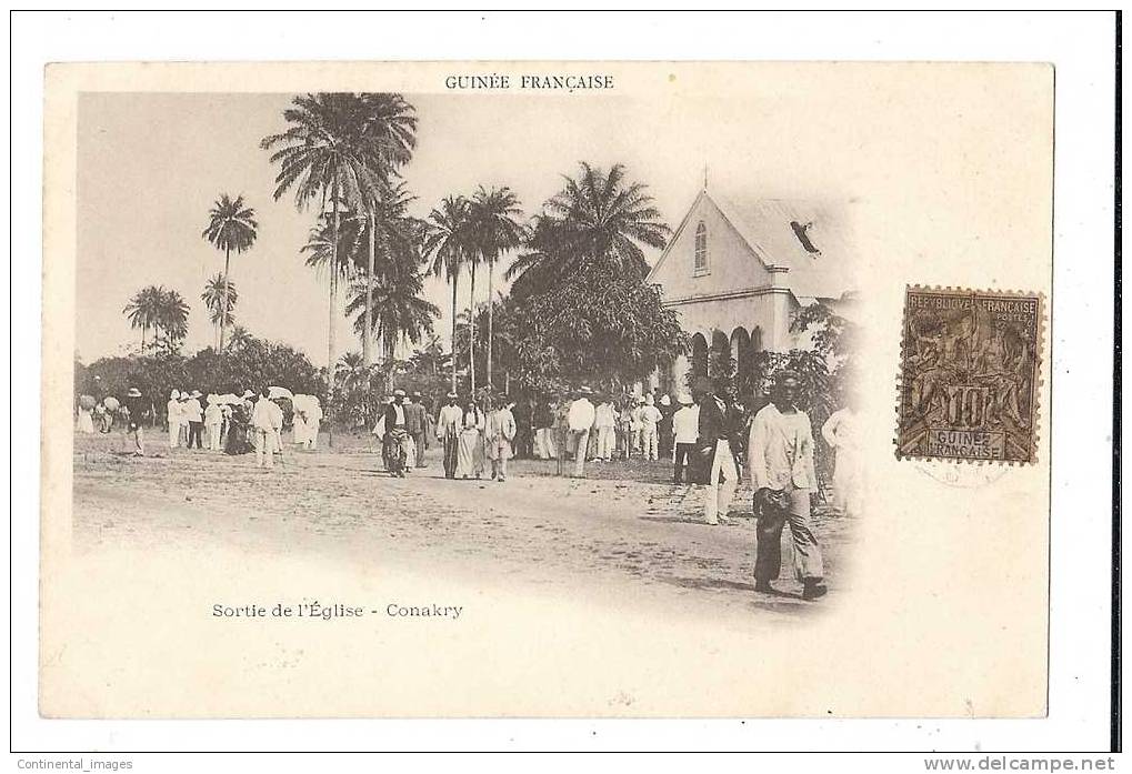 CONAKRY/ Sortie De L' Eglise  / RARE ! - C 00 1228 - - Guinée