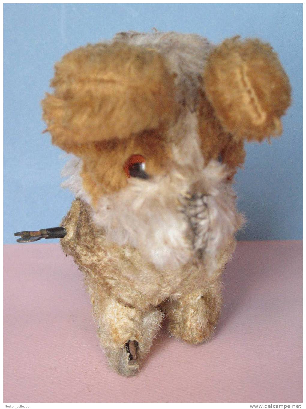 Peluche Chien Marcheur Mobile Animé Ancien Dog Rare Automate - Cuddly Toys