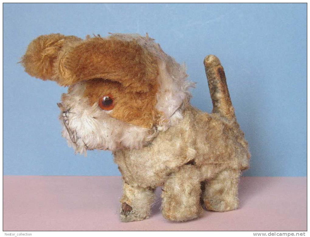 Peluche Chien Marcheur Mobile Animé Ancien Dog Rare Automate - Plüschtiere