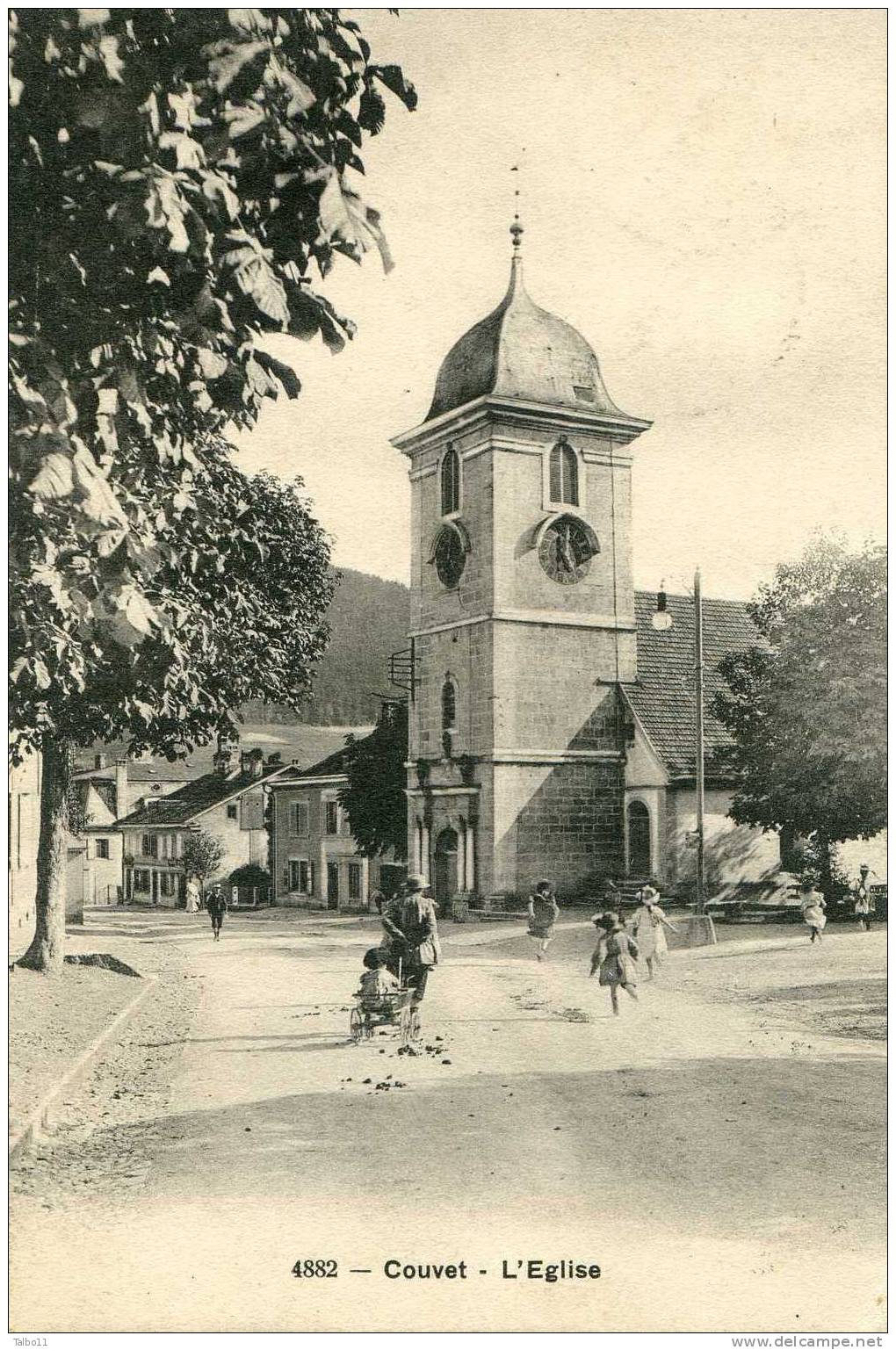 COUVET - L´église - Couvet