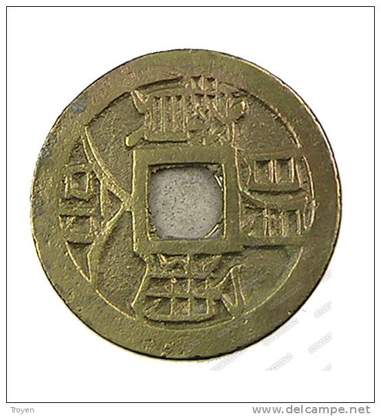 Annam-Vietnam - Cash - Minch Mang - 1820-1841 - Cuivre-Bronze - TB+ - Vietnam