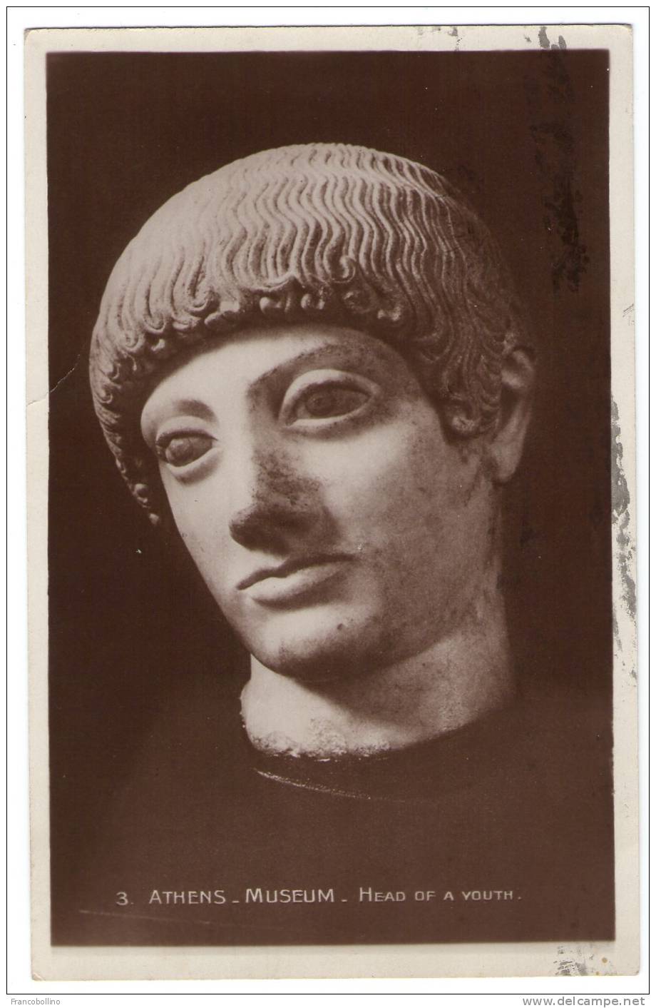 GRECE/GRECIA/GREECE - ATHENS-MUSEUM-HEAD OF A YOUTH - Grecia