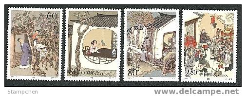 China 2001-7 Strange Story Stamps Parrot Bird Peach Ghost - Ungebraucht