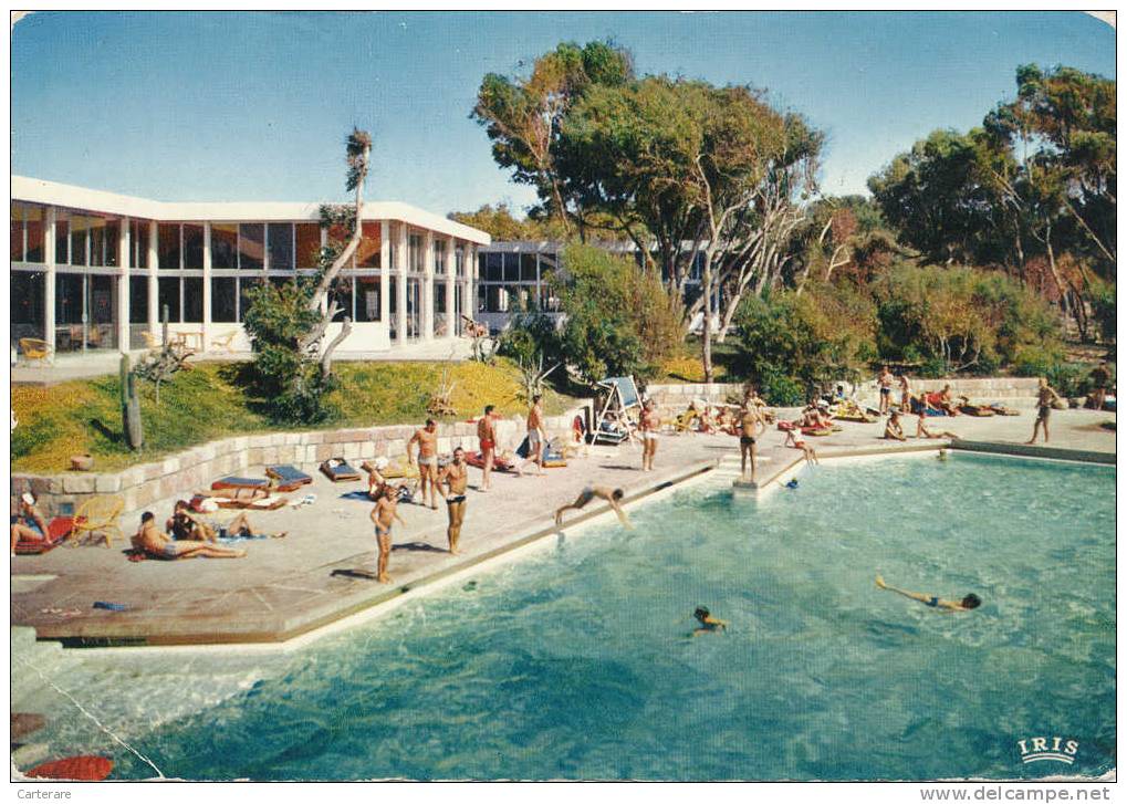 AFRIQUE DU NORD,MAROC,HOTEL DU CLUB MEDITERRANEE En 1967 ,AGADIR,piscine Et Touristes Heureux,rare - Agadir