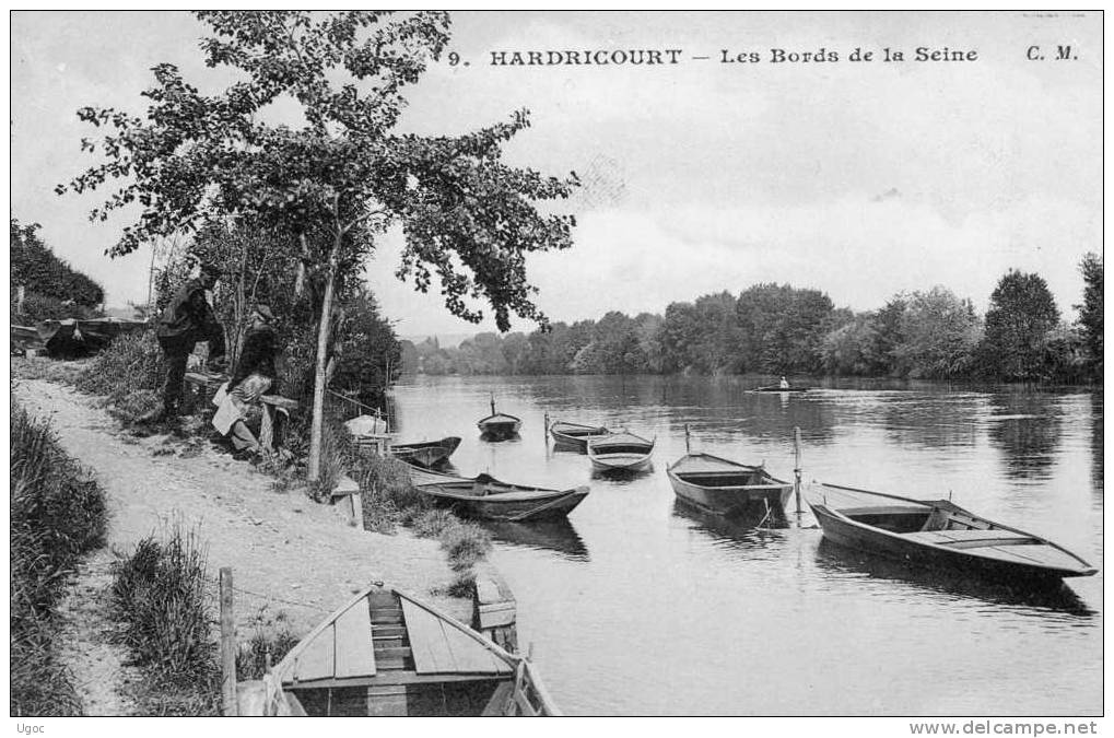 CPA - 78 - HARDRICOURT - Les Bords De La Seine - 116 - Hardricourt