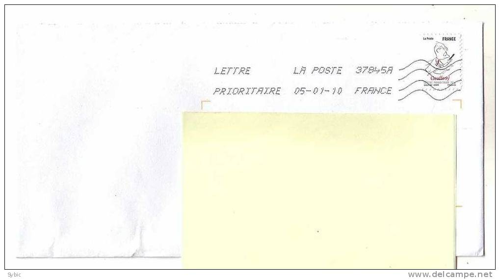 FRANCE - Geoffroy 2009 Sur Lettre - Covers & Documents