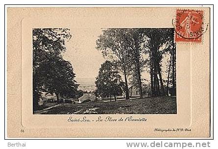 95 SAINT LEU - La Place De L Eauriette - Saint Leu La Foret