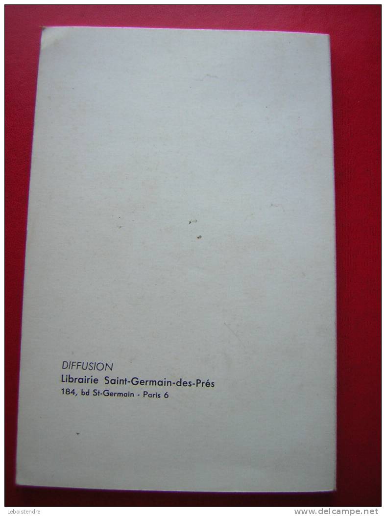 BRIGITTE LEVEL-ANICROCHES-DEDICACEE EN 1971-EDITIONS SAINT GERMAIN DES PRES-PORTRAIT DE L'AUTEUT PAR PICASSO-MAURICE RAT - French Authors