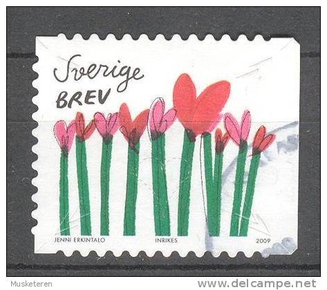 Sweden 2009 Mi. 2686   -   Grussmarken Tulpen Mit Herzblüten - Ungebraucht