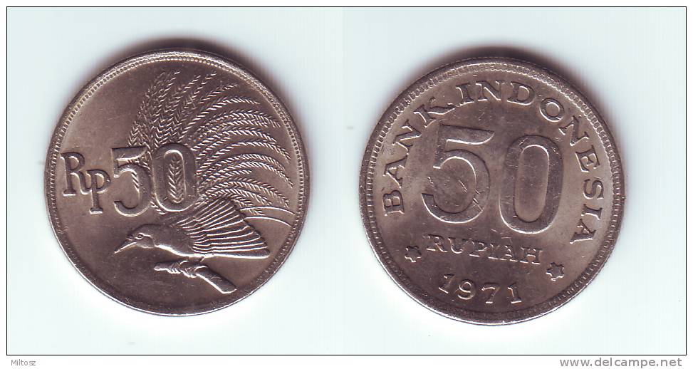 Indonesia 50 Rupiah 1971 - Indonésie