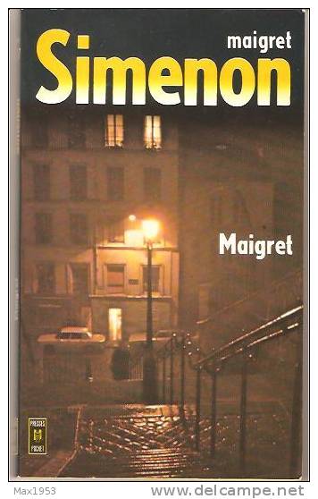 Simenon - Maigret - Maigret - Presses Pocket N°1337 - Simenon