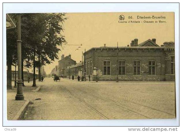 014536  -  BRUXELLES  -  ETTERBEEK  -  Caserne D'Artillerie  -  Chaussée De Wavre - Etterbeek