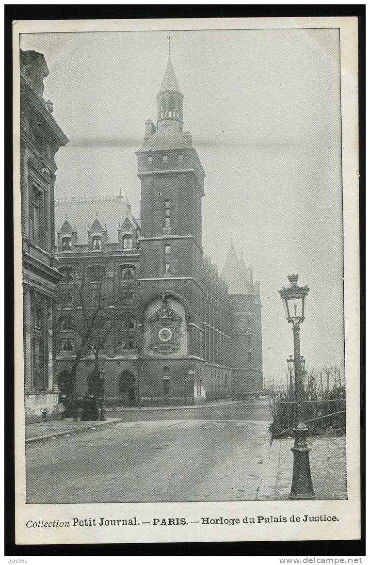 Collection Petit Journal - PARIS - Horloge Du Palais De Justice - Animation - Lotes Y Colecciones