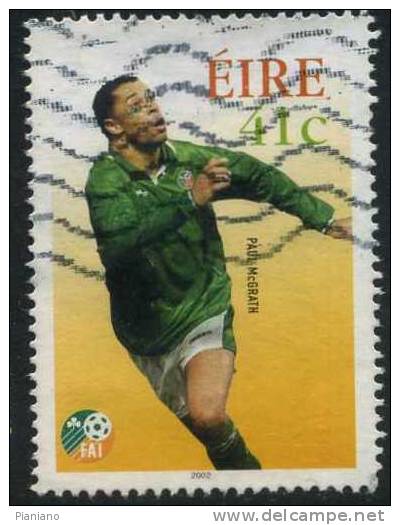 PIA - IRLANDA - 2002  : Campionati Mondiali Di Calcio In Giappone E Sud Corea - (Un 1451) - Used Stamps