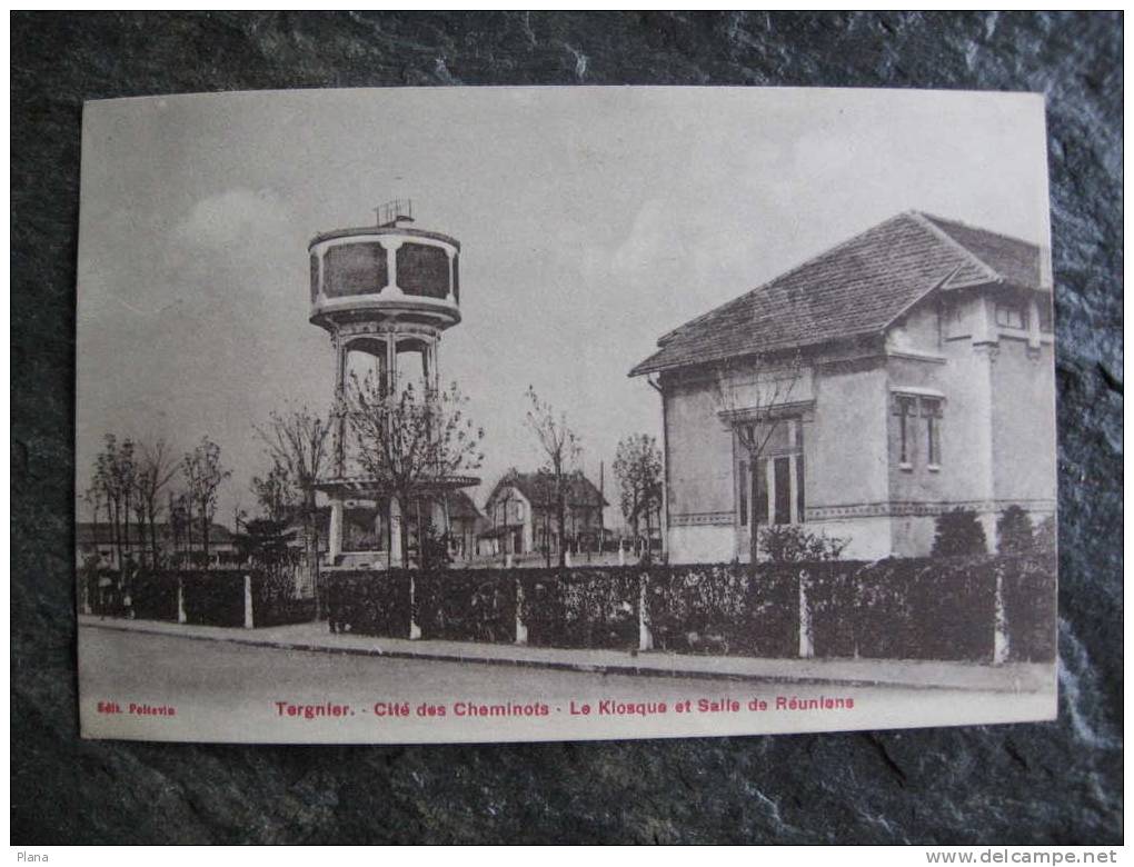 TERGNIER Cité Des Cheminots  Le Kiosque Et Salle De Réunions - Autres & Non Classés