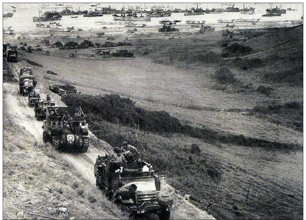 Debarquement Normandie St Laurent Sur Mer - War 1939-45