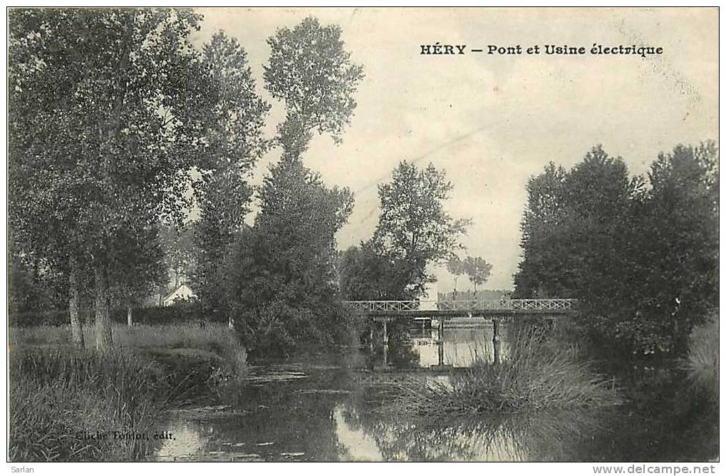 89 , HERY , Pont Et Usine électrique ,  *5797 - Hery