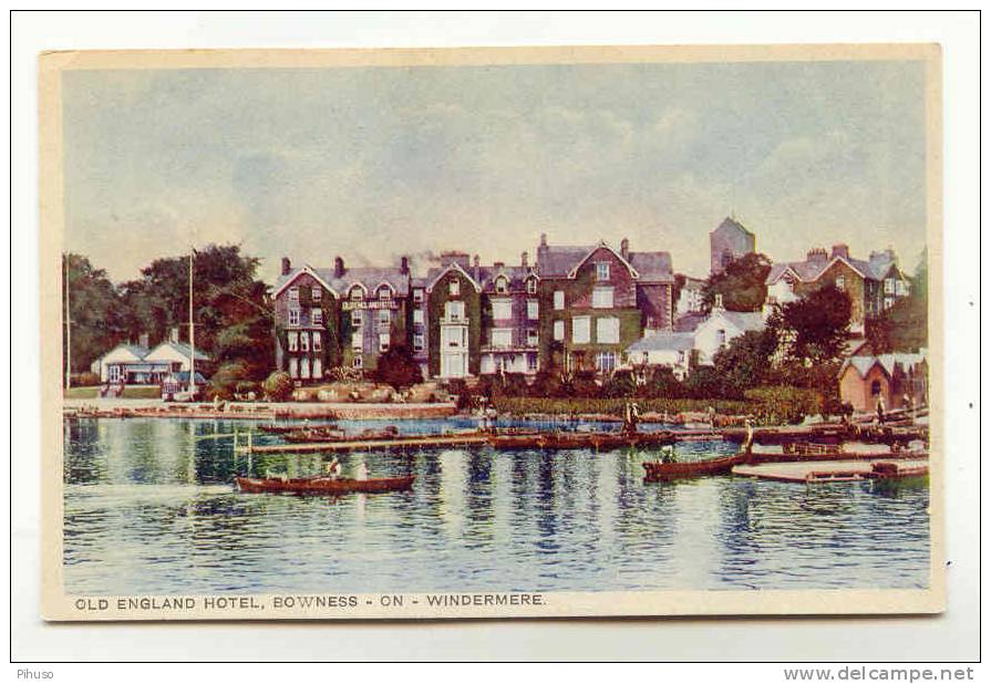 UK855   BOWNESS-on-WINDERMERE : Old England Hotel - Sonstige & Ohne Zuordnung