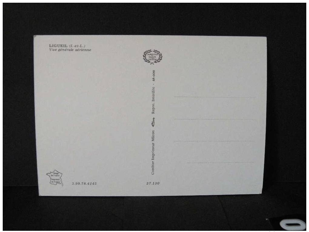 France Cartes Postales -37 Indre Et Loire,Châteaux De France, Ligueil - Non Circulé - Autres & Non Classés