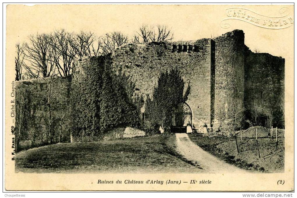 ARLAY - Ruines Du Château D´arlay  ; 9ème Siècle  N° 2 - Autres & Non Classés