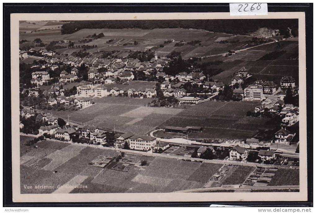 Corcelles ; Vue Aérienne, Vers 1934 (2268) - Corcelles