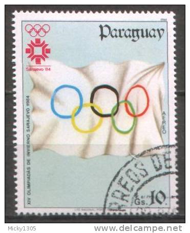 Paraguay - Mi-Nr 3734 Gestempelt / Used (h290) - Inverno1984: Sarajevo