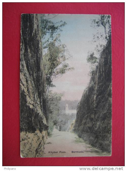 Khyber Pass  Bermuda Hand Colored - Bermudes