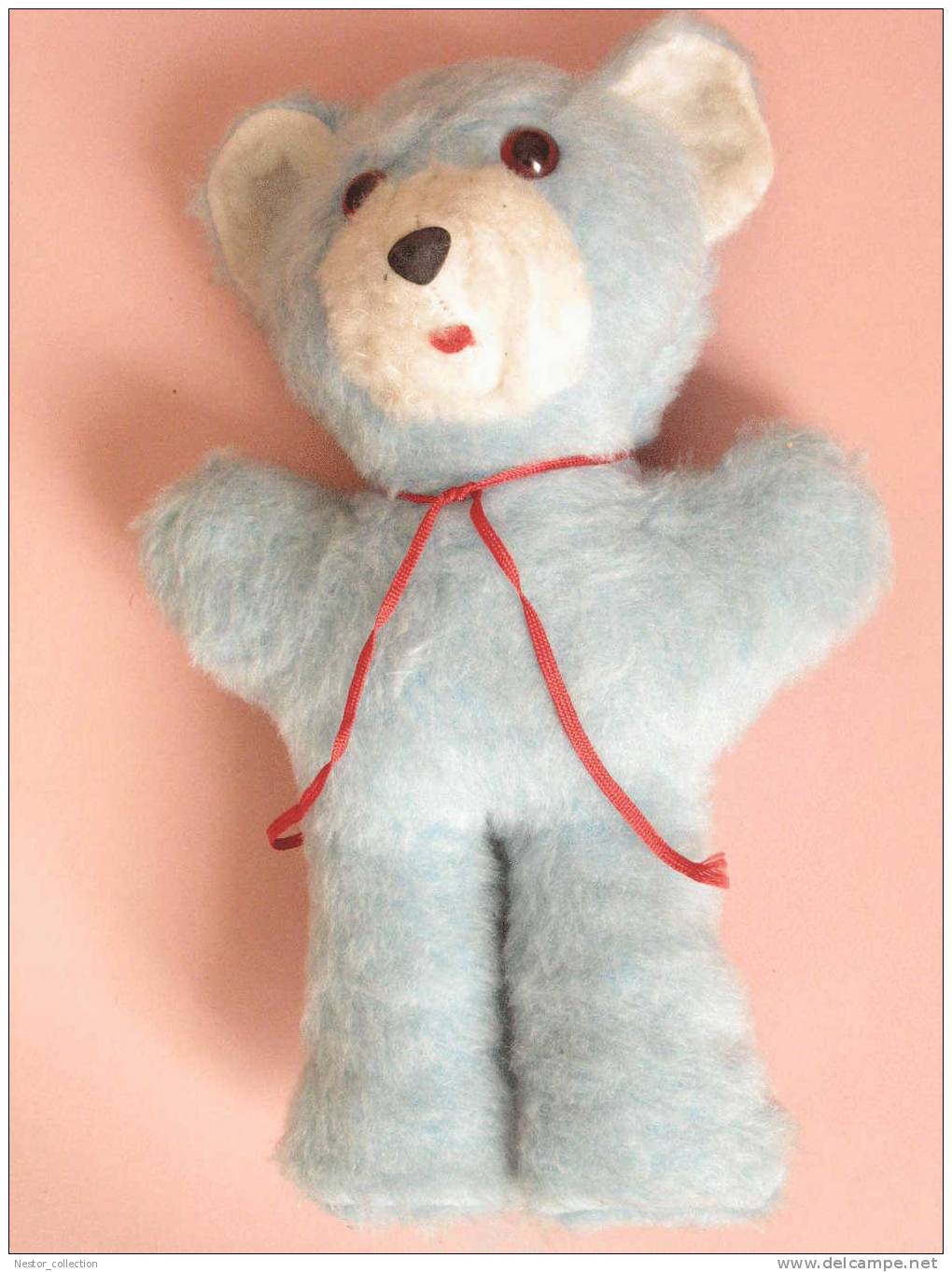 Ours Peluche Bleu Ourson - Sonstige & Ohne Zuordnung