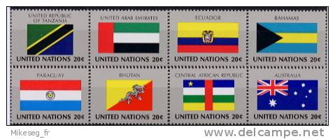 ONU New-York 1984 Drapeaux YT 416 à 431 - 16 Valeurs Côte 20&euro; ** - Unused Stamps