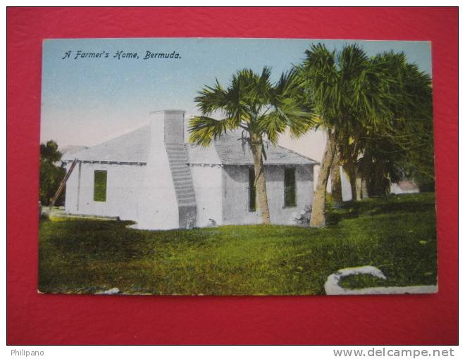 Bermuda  A Farmer's Home  Circa 1907 - Bermuda