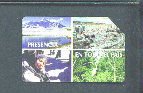 BOLIVIA - Urmet Phonecard/Views - Bolivia