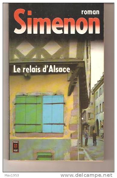 Simenon - Roman - Le Relais D'Alsace - Presses Pocket N° 1348 - Simenon