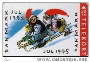 # DANMARK KS49 Juil-95 30 Magnetic 10.95 -noel,christmas- Tres Bon Etat - Denemarken