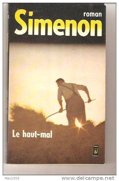 Simenon - Roman - Le Haut-mal - Presses Pocket N° 1354 - Simenon