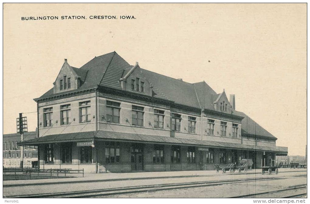 Burlington Station, CRESTON  Iowa - Sonstige & Ohne Zuordnung